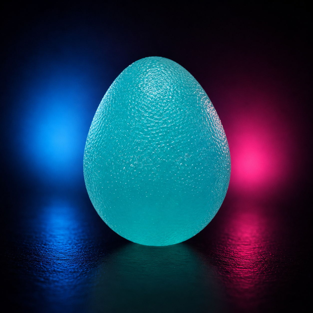 Teal Grip Strength Egg