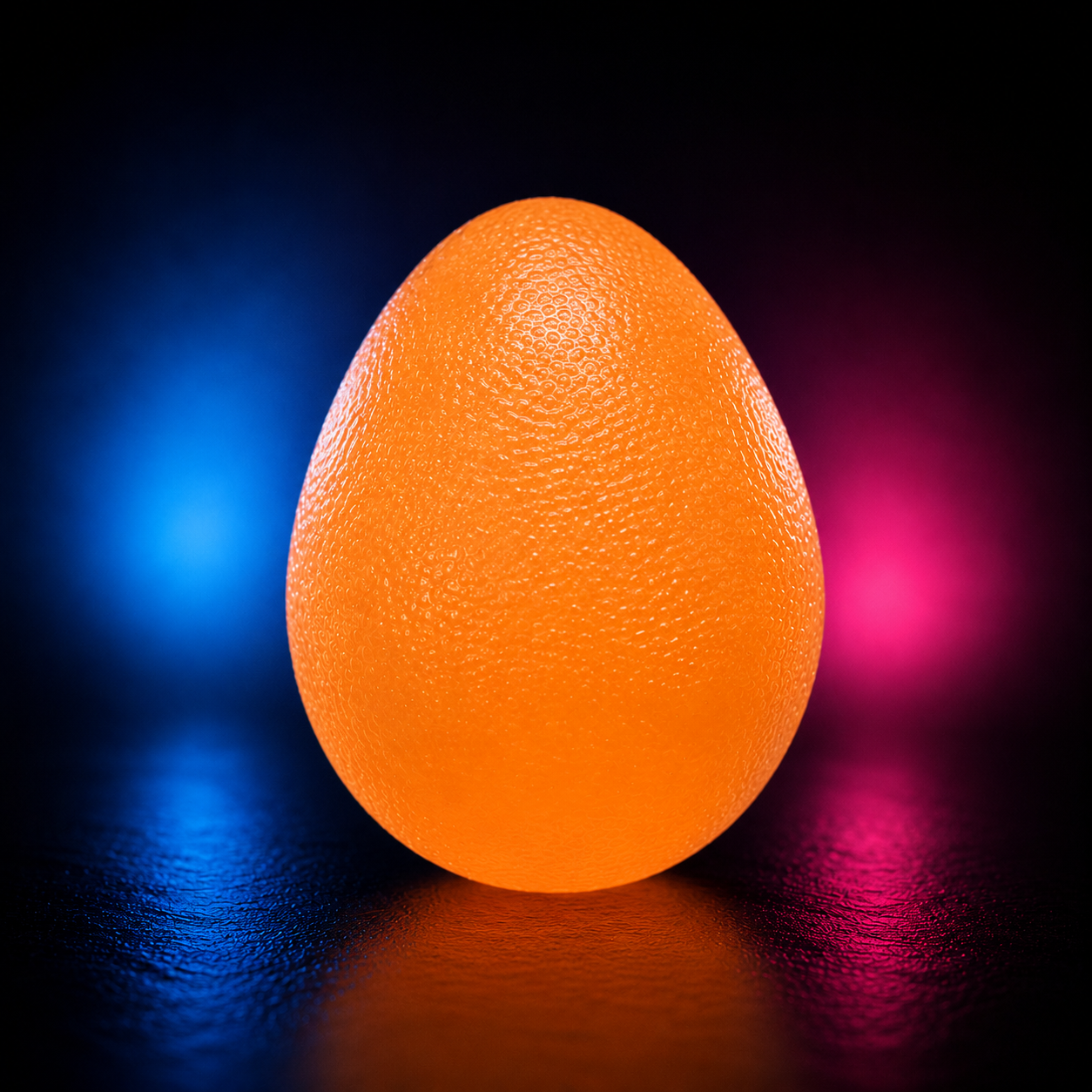 Orange Grip Strength Egg